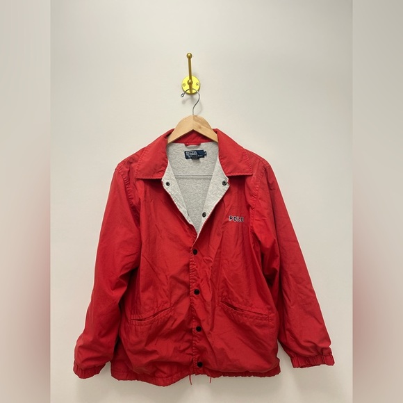 VINTAGE Polo Red Jacket - Picture 1 of 5